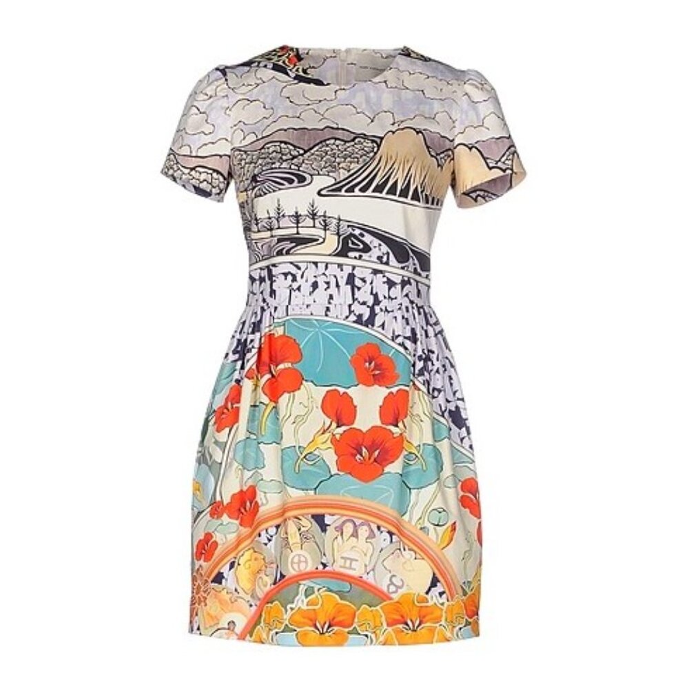 MARY KANTRANZOU Women's JQ Blo Mini Dress Size 6